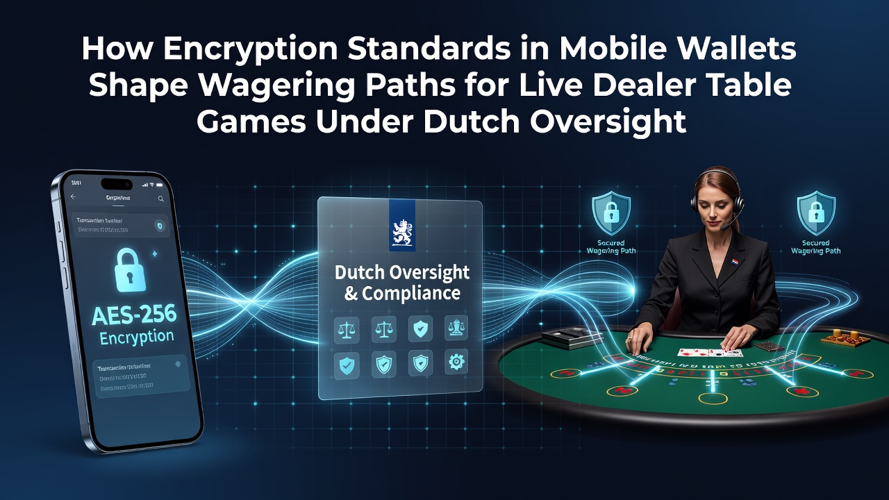 Encryptie in mobiele wallets voor live dealer spellen