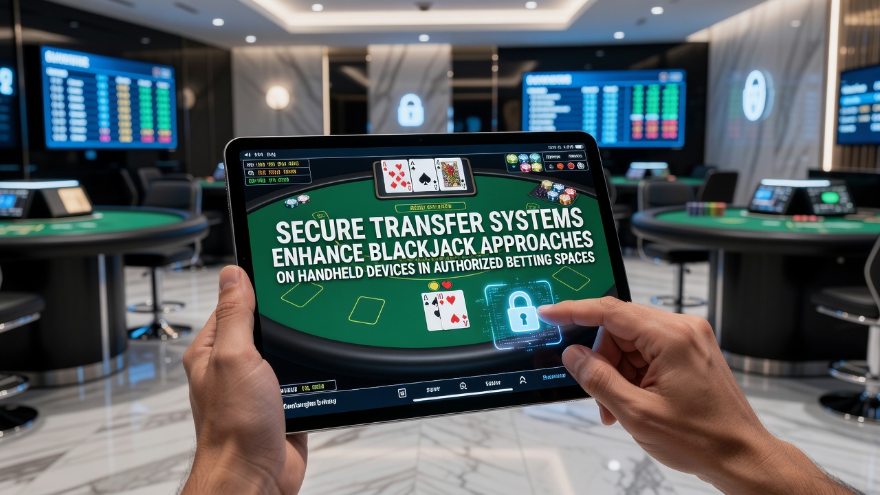 Navigeren door Beveiligde Overdrachtssystemen om Blackjack Benaderingen te Verbeteren op Handheld Apparaten in Geautoriseerde Gokruimtes